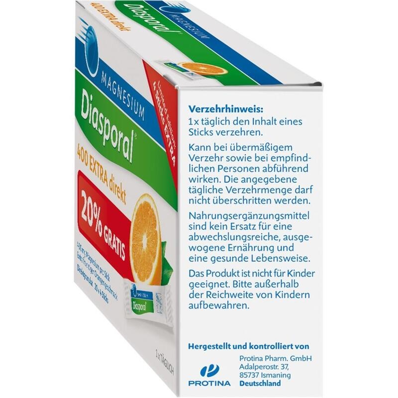 MAGNESIUM DIASPORAL 400 Extra direkt Granulat