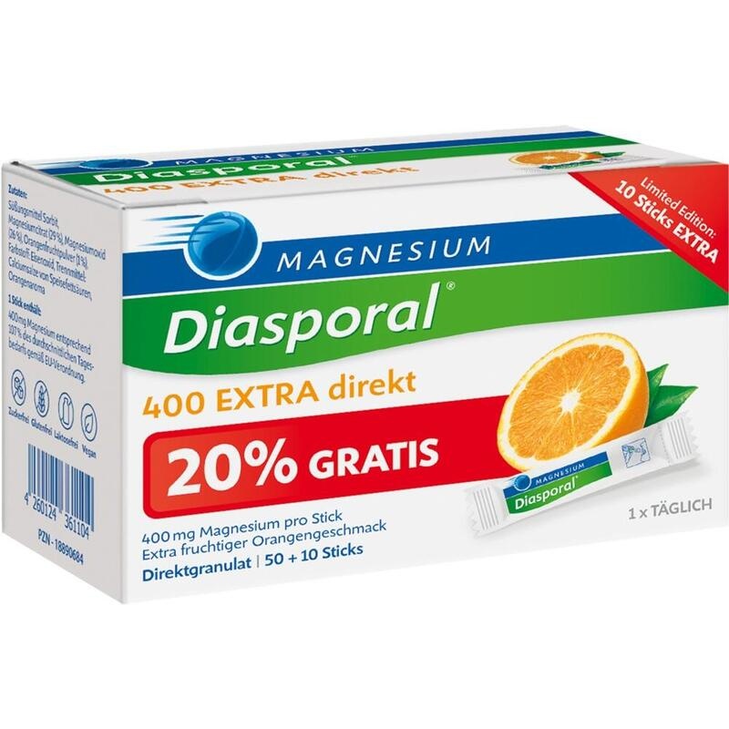 MAGNESIUM DIASPORAL 400 Extra direkt Granulat
