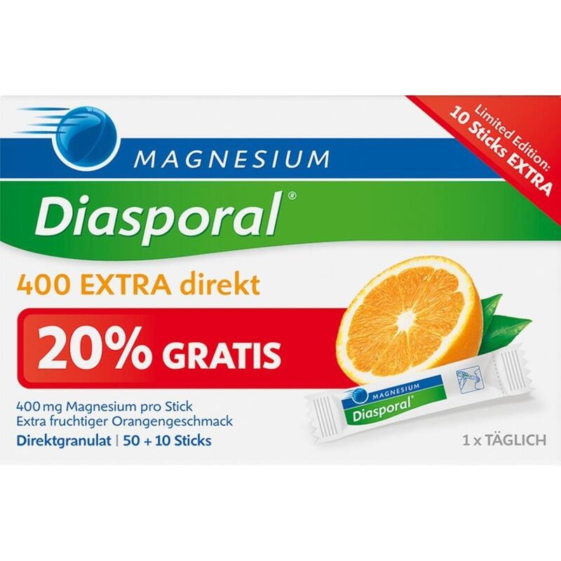 MAGNESIUM DIASPORAL 400 Extra direkt Granulat