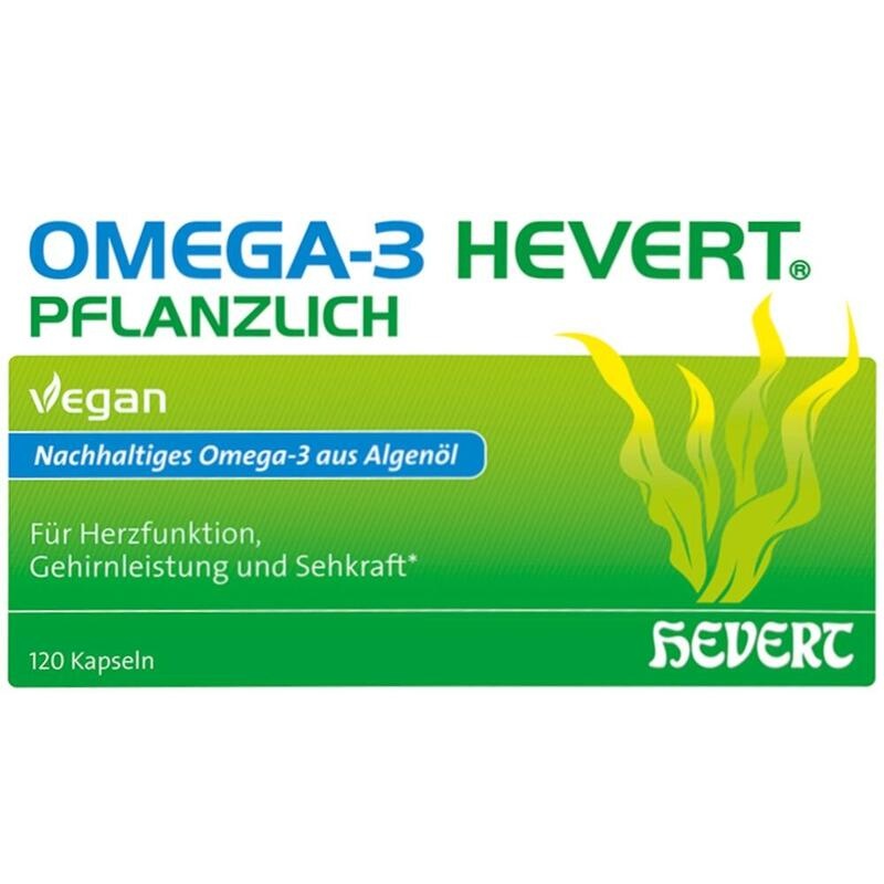 OMEGA-3 HEVERT pflanzlich Weichkapseln