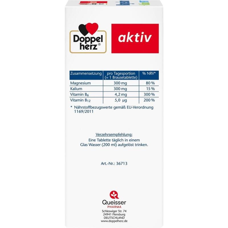DOPPELHERZ Magnesium+Kalium Sport Brausetabletten