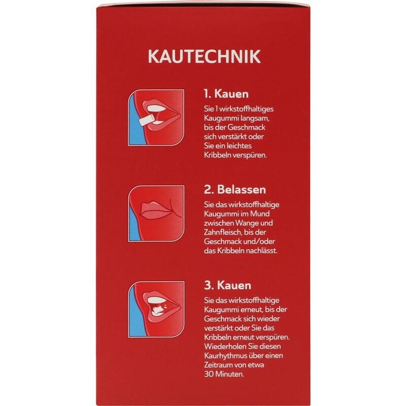 VOYE Mint 2 mg wirkstoffhalt.Kaugummi mit Nikotin