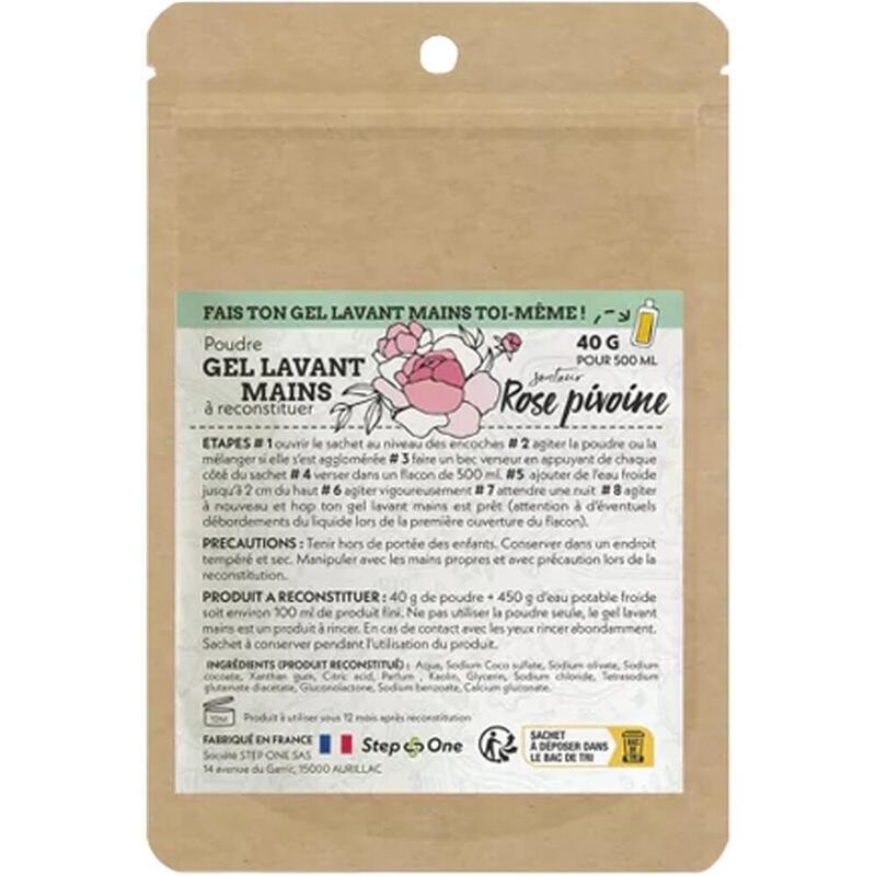 HANDSEIFE Pulver Pfingstrose StepOne