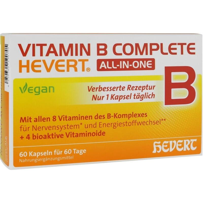 VITAMIN B COMPLETE Hevert all-in-one Kapseln