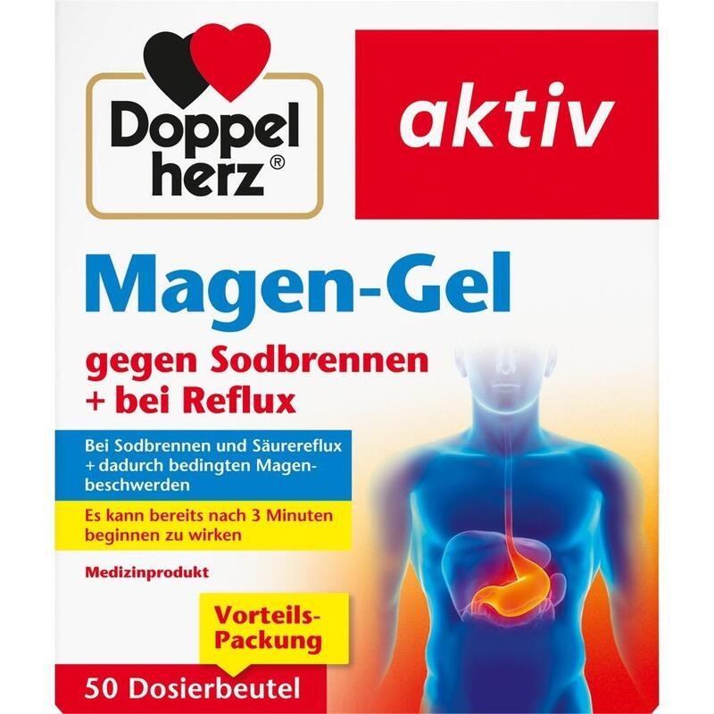 DOPPELHERZ Magen-Gel gegen Sodbrennen+bei Reflux