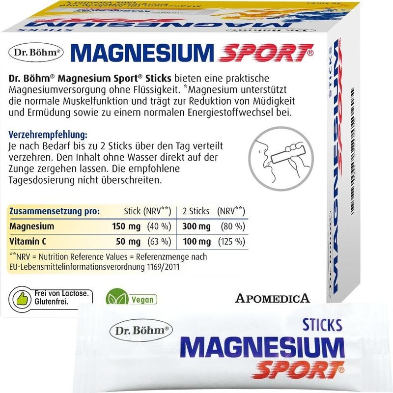 DR.BÖHM Magnesium Sport Sticks