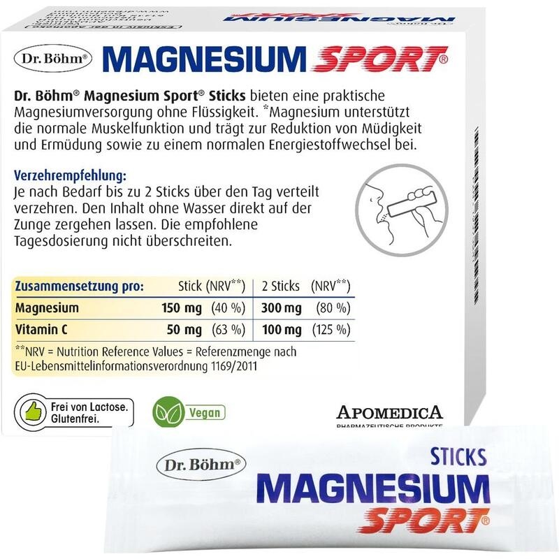 DR.BÖHM Magnesium Sport Sticks