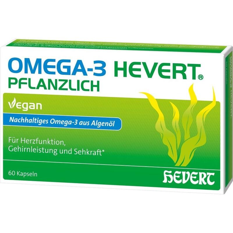 OMEGA-3 HEVERT pflanzlich Weichkapseln