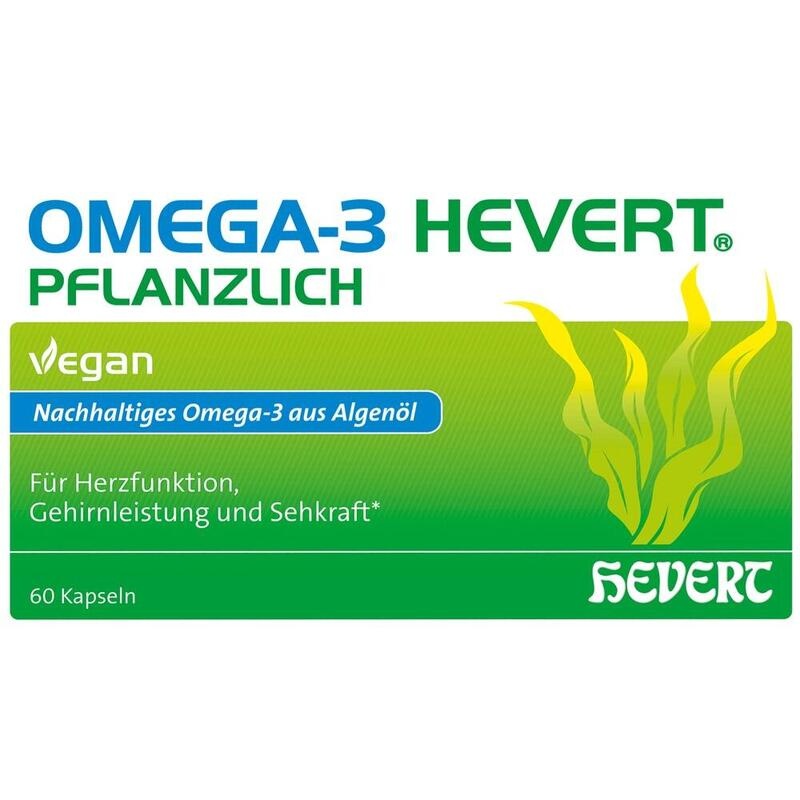 OMEGA-3 HEVERT pflanzlich Weichkapseln