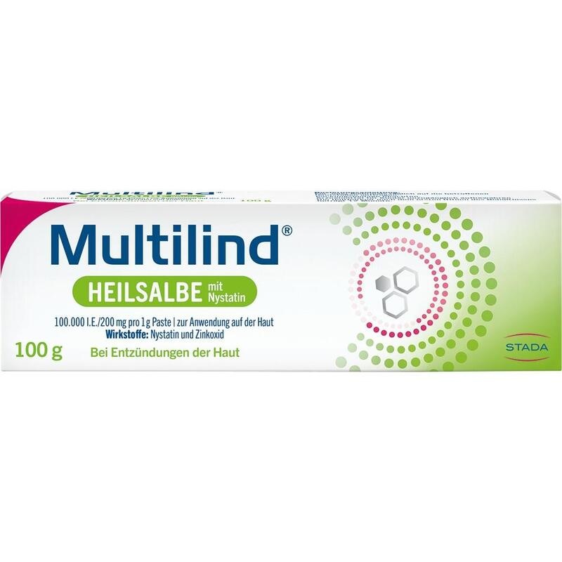 MULTILIND Heilsalbe m.Nystatin u.Zinkoxid