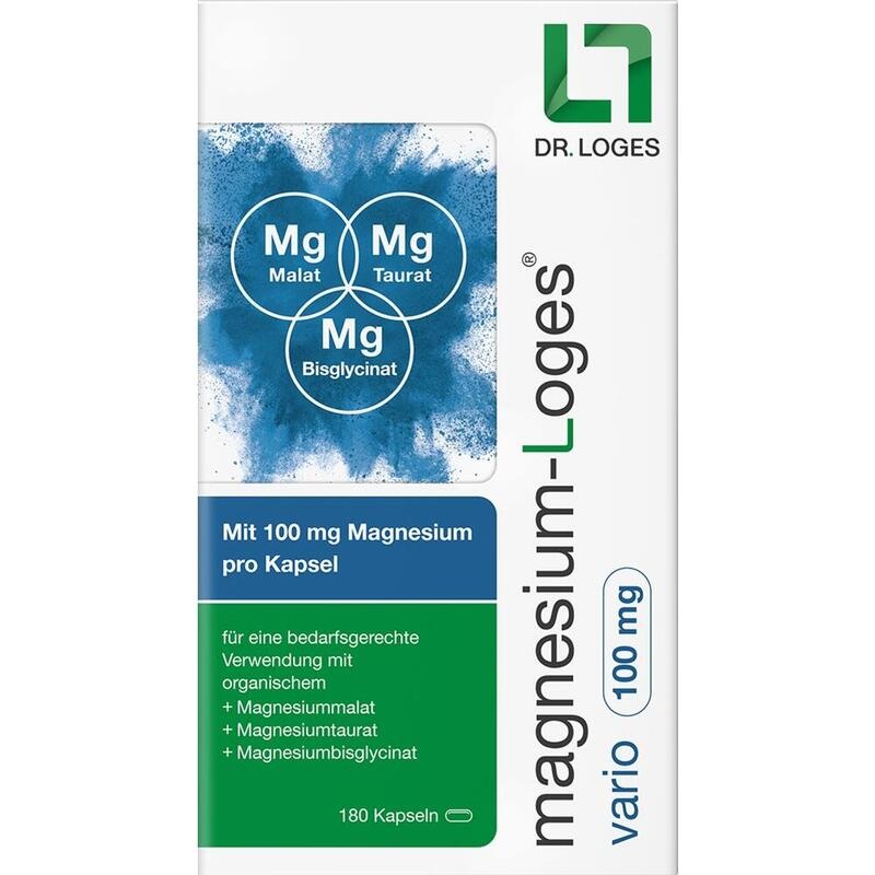 MAGNESIUM-LOGES vario 100 mg Kapseln